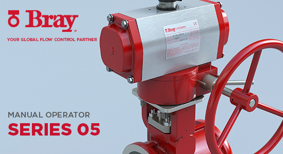 Manual Valve Operators Series 05 Manual Override Bray
