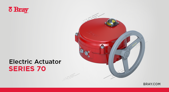 Electric Actuator: Series 70 On-Off Valve Actuator | Bray