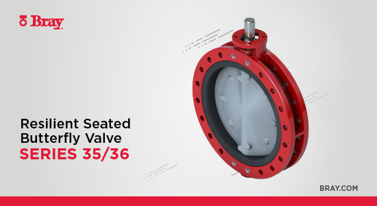 Butterfly Valve: Resilient Seated Series 35/36 | Bray