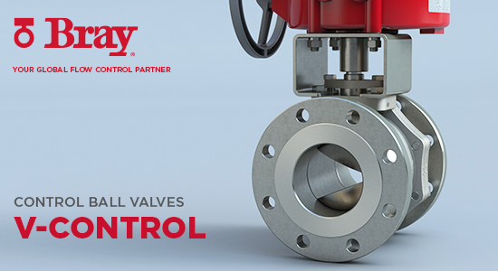 Control Valve: V-Control Ball Valve | Bray